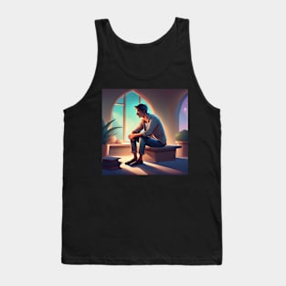 Early morning reflection Tank Top